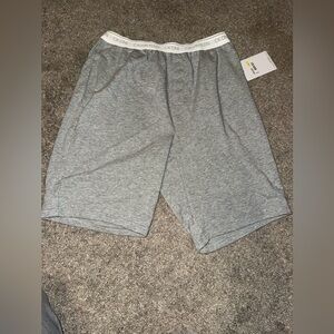 Calvin Klein Heather Gray Athletic Shorts
